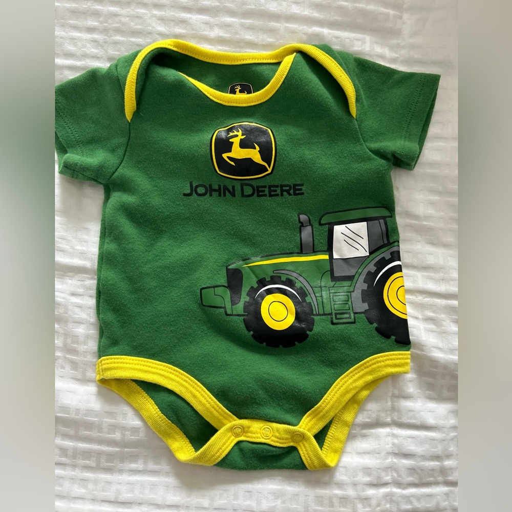 John Deere onesie